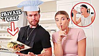 Hiring a Private Chef and Pretending I Cooked it Prank On Husband!!