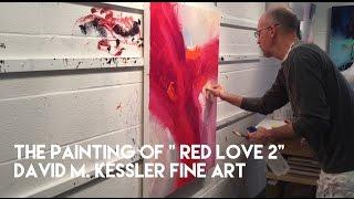 Abstract Painting / The Painting of "Red Love 2"