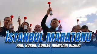 46. İSTANBUL MARATONU YİNE EŞSİZ BİR MANZARA SUNUYOR