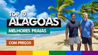 Top 10 Melhores Praias de ALAGOAS - Maceió e Litoral Norte a Sul