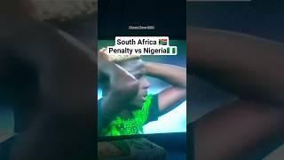 South Africa's Teboho Mokoena last minute penalty vs Nigeria in AFCON Semifinal