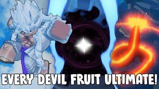 [AOPG] EVERY DEVIL FRUITS ULTIMATE MOVE In A One Piece Game!