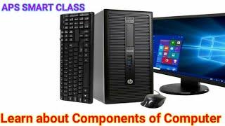 Components of Computer || Hardware and software || Computer Work || APS SMART CLASS