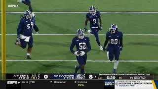 Georgia Southern vs. Appalachian State Highlights (11/30/24)