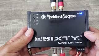 Rockford Fosgate RF-BLD 3Sixty Signal Line Driver Processor Demo