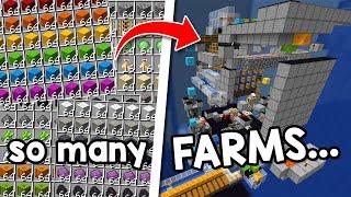 I Built the CRAZIEST Farm In Survival Minecraft 1.19