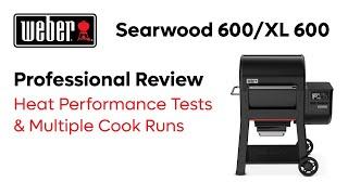 Weber Searwood 600 & XL 600 Review | Pellet Grill Review | New 2024 Pellet Grill from Weber