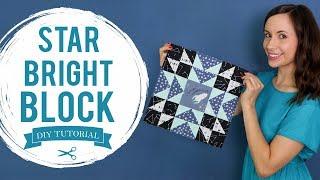 Nursery Decor -  How to Make a "Star Bright" Block