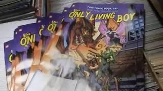 Unboxing comics for Free Comic Book Day 2018 @ JC'S Comics N' More Part 1/4