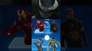 Tiles hop edm rush - Iron man  Captain America  Thanos  Hulk #coffindance #tileshop #edm #music