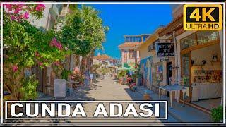 Cunda Island Cunda Adası 4K Walking Tour Balıkesir Turkey