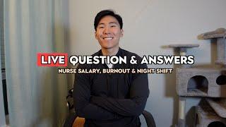 LIVE Nurse Alex Q&A | Nurse Salary, Burnout & Night Shift