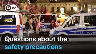 How did the suspect manage to bypass security measures at the Magdeburg Christmas market? | DW News