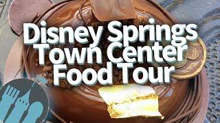 Disney World Food Tour! EVERYTHING to Eat in Disney Springs Town Center!