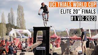 Elite 20" Finals || #1 UCI Trials World Cup 2023 - Vic || Trial-Bikes.com