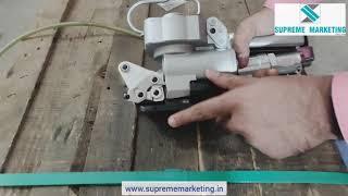 AQD-19 Pneumatic Strapping Tool Demo, Installation Instructions and Troubleshooting