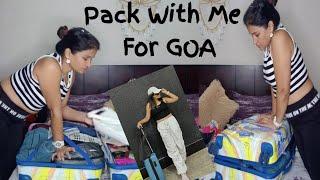 Pack With Me For *GOA* | Must Haves For Beach Destination |Anjalika Choudhary
