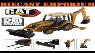 1:64 1/64 Scale Diecast Masters Caterpillar 420XE Backhoe Loader - Unboxing & Review