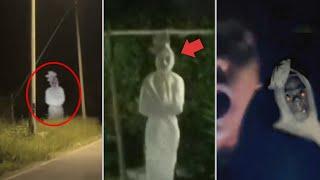 Pocong Terjelas dan Seram..! 6 Penampakan Hantu Menakutkan yang Telah Berhasil Terekam Kamera Ponsel