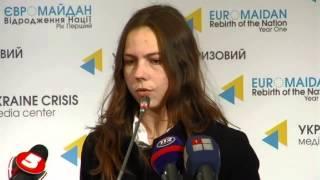 (English) Vira Savchenko. Ukraine Crisis Media Center, 30th of October 2014