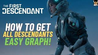 The First Descendant Where to get all the Descendants ~QUICK AND EASY TO UNDERSTAND GRAPH!~