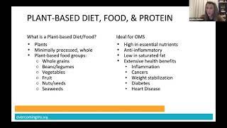 Finding Hope with OMS webinar series - A Practical Guide to OMS diet