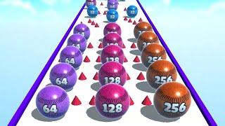 Ball Merge 2048 - All Levels Ball Gameplay Android, iOS ( Level 2052 - 2061 )