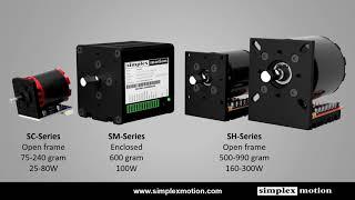 Presentation Simplex Motion integrated servo motors