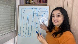 Easy method Basic pants pattern *for stretch fabrics* + sew with me 