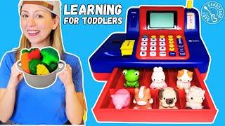 Learn to Talk for Toddlers- First Words, Animals & Food- Learn with Ms. Alyssa! Baby Learning Video