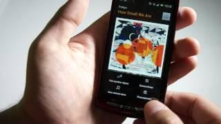 Видео Sony Ericsson Xperia Neo V (android ice cream sandwich 4.0.3)