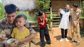 Strange thing happen - When a third person appears between the single mother and the kind man.