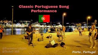 Classic Portuguese Song Street Performance Portugal