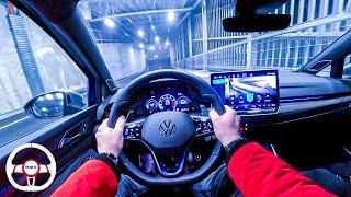 2025 VW GOLF R 8.5 Facelift 333HP Akrapovič NIGHT POV DRIVE Onboard (60FPS)