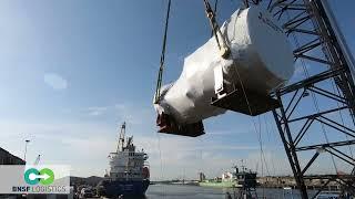 Project: Turbine move by BNSF logistics