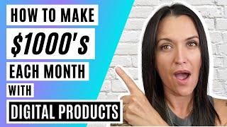 Make $1000’s Online  New Side Hustle | Step-by-Step Tutorial How To Sell Digital Products on Etsy