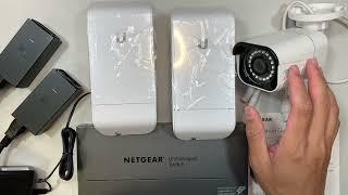 Setup POE camera using ubiquiti wireless long range