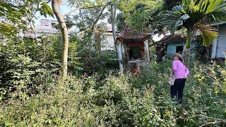 The woman was shocked to see the desolation of the house after returning 5 years