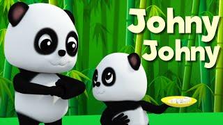 Johny Johny Yes Papa | Baby Bao Panda Baby Songs | Nursery Rhymes For Kids