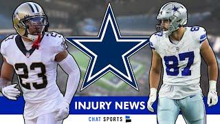 MAJOR Cowboys Injury News On Jake Ferguson, Marshawn Kneeland, Taliese Fuaga + Marshon Lattimore