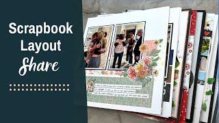 Scrapbook Layout Share | 22+ Scrapbooking Ideas