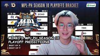 MIRKO'S MPL PH SEASON 10 PLAYOFF PREDICTIONS