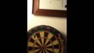 Splosh-dart board