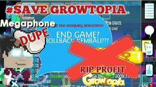 #growtopia  Megaphone kena DUPE? WINTER SEAL GLITCH? ||rollback??