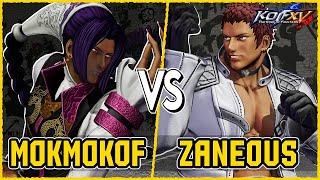 KOF XV  mokmokof (Mai/Kukri/Doulon) vs Zaneous (Yashiro/Ryo/Geese)  Steam Replay Match 