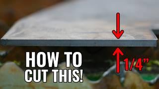 How to get the MOST from your CNC Table - Cut 1/4" PLATE!