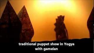 Puppet show in Yogyakarta, Java, Indonesia