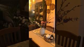 My cozy dining area|| Home decor #youtube #shorts #ytshorts