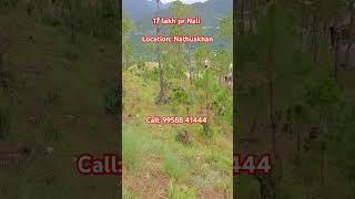 4.5 nali land #Nathuakhan #hartola #nainitalpropertyy #nainital #mukteshwar #bhimtal #almora #lands