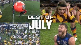 FUNNY footy moments  (July, 2024) | AFL